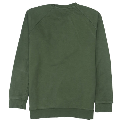 Adidas Men’s Green Crew Neck Pullover Sweatshirt Size M