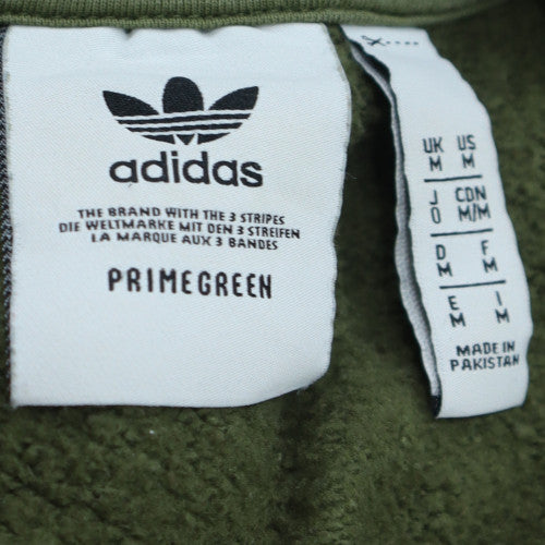 Adidas Men’s Green Crew Neck Pullover Sweatshirt Size M