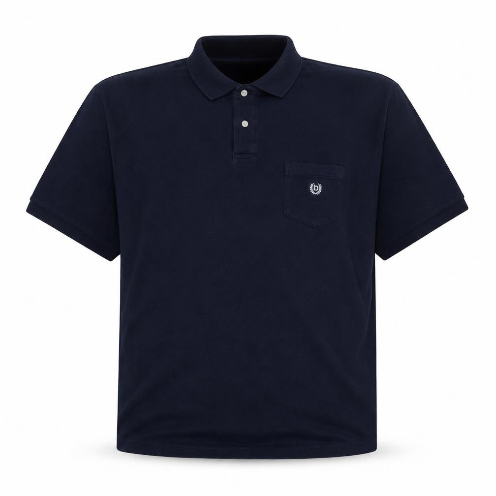 Chaps Men's Blue Cotton Short Sleeve Polo Shirt XL