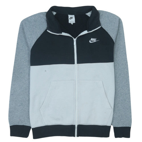 Nike Men’s Black Full Zip Sweatshirt M Regular Fit Fleece
