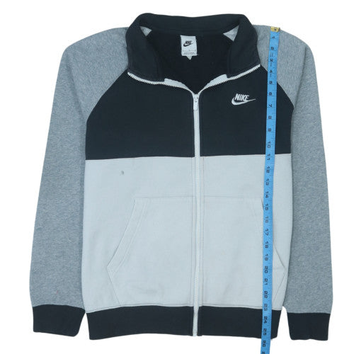 Nike Men’s Black Full Zip Sweatshirt M Regular Fit Fleece