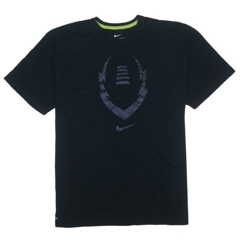 Nike Men's Black Dri-FIT Sports Graphic 2XL T-Shirt