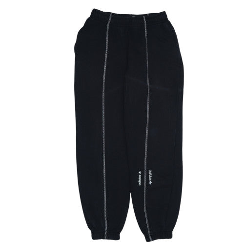 Adidas Men's Black S Fleece Jogger Activewear Trousers