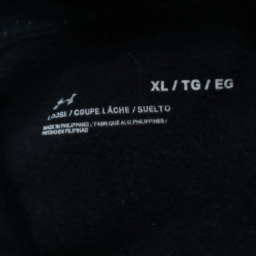 Under Armour Men's Black XL Pullover Hoodie Fleece Sweatshirt