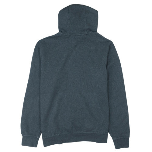 Nike Mens Grey Pullover Hoodie Medium Fleece Logo Sportswear