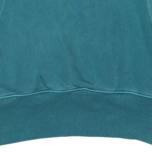 Champion Men's Green Pullover Hoodie Medium Logo Fleece Sweatshirt