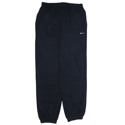 Nike Men's Black Fleece Sweatpants Medium Regular Fit