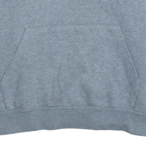Nike Men's Grey Pullover Hoodie XL Fleece Cotton Blend Logo