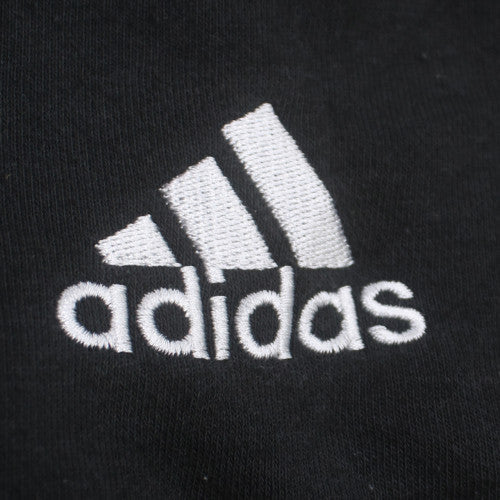 Adidas Men's Black L Pullover Crew Neck Fleece Sweatshirt