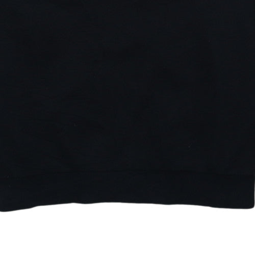 Adidas Men's Black L Pullover Crew Neck Fleece Sweatshirt