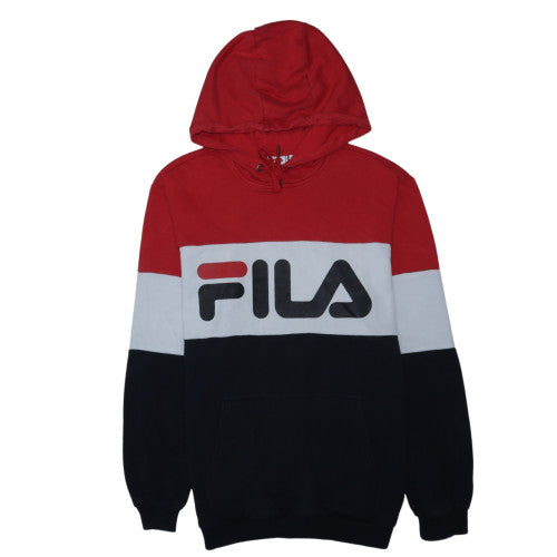 Fila Mens Multicoloured Pullover Hoodie L Logo Sportswear