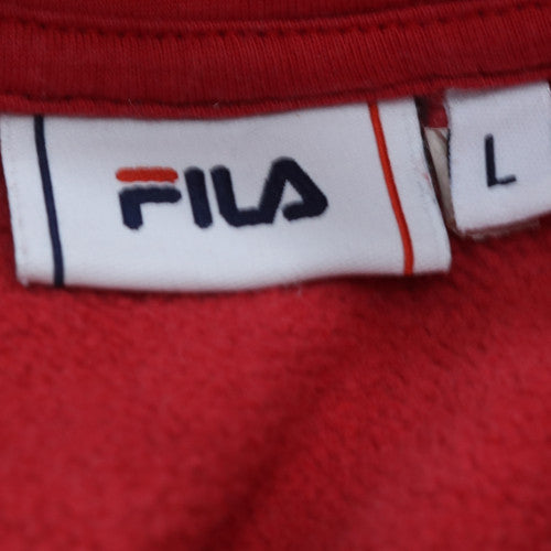 Fila Mens Multicoloured Pullover Hoodie L Logo Sportswear
