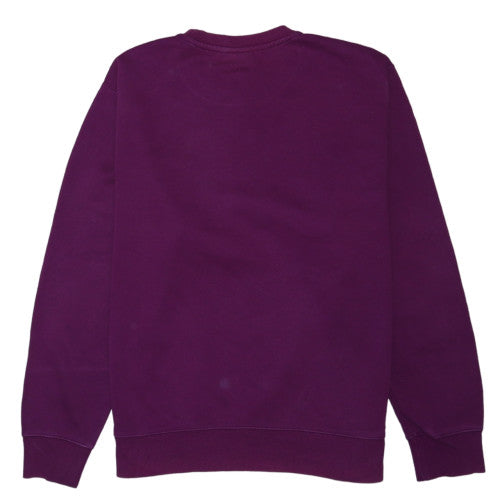 Nike Womens Purple Crew Neck Pullover Sweatshirt Size L