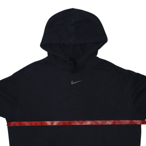 Nike Women's Black Small Pullover Hoodie with Drawstring