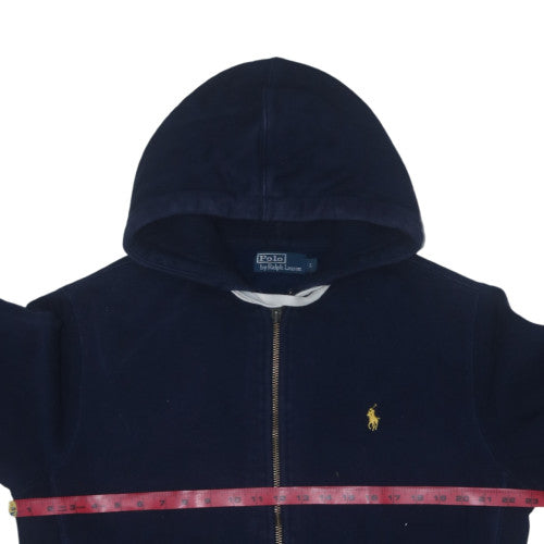 Polo Ralph Lauren Men's Blue Full Zip Hoodie Size L