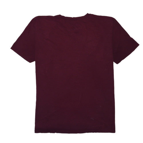 Adidas Men's Maroon Central Michigan Lacrosse 2XL Cotton T-Shirt