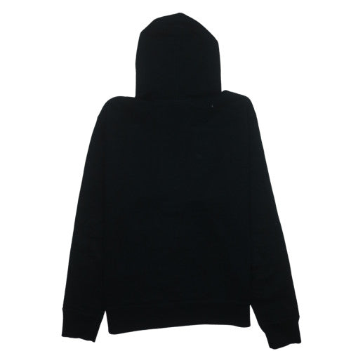 Champion Men's Black Pullover Hoodie M Regular Fit Logo Fleece