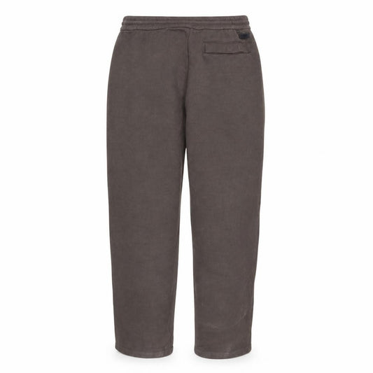 Nike Men's Brown Fleece Sweatpants M Regular Fit Drawstring Activewear Trousers