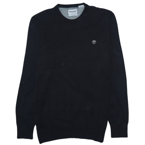 Timberland Men's Black Cotton Crew Neck Pullover Jumper M