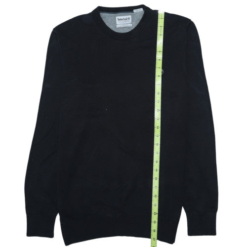 Timberland Men's Black Cotton Crew Neck Pullover Jumper M