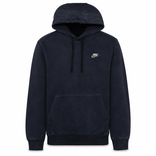 Nike Men's Black Pullover Hoodie S Regular Fit Fleece Sportswear