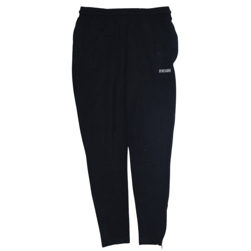 Gymshark Men's Black Slim Fit Joggers S Stretch Activewear Trousers