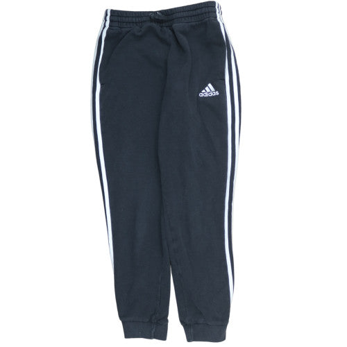 Adidas Men’s Black Jogger Trousers Size S Fleece Activewear