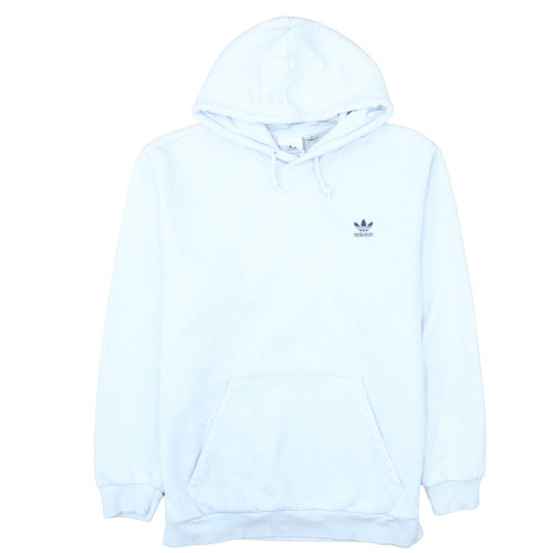 adidas Men's White XL Pullover Hoodie Fleece Regular Fit