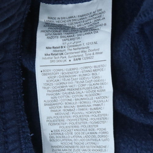Nike Mens Blue Fleece Jogger Trousers Size M Regular Fit