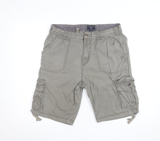 Tog Twenty Four Men's Beige Cargo Shorts Size 36 Regular Fit Outdoor