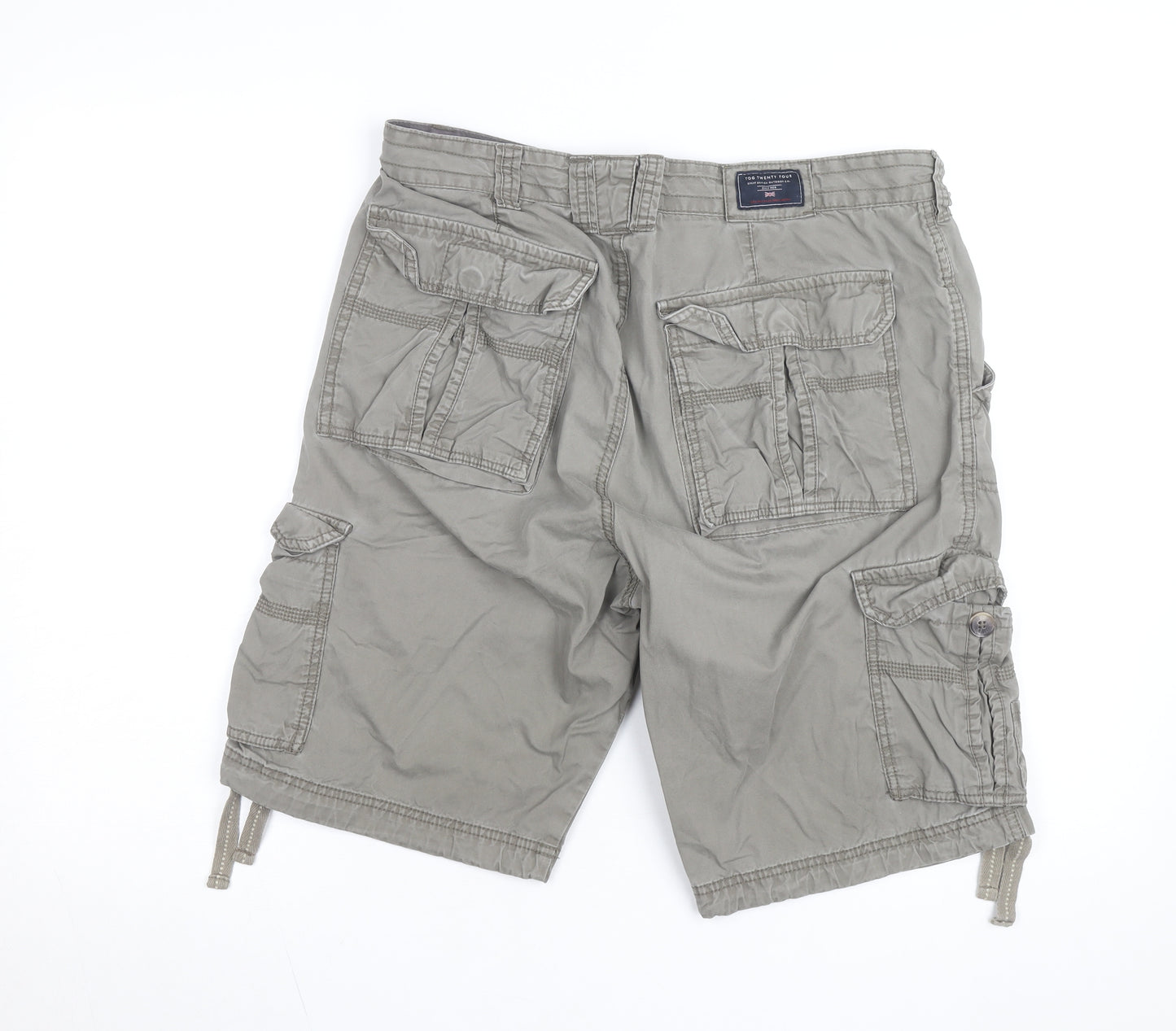 Tog Twenty Four Men's Beige Cargo Shorts Size 36 Regular Fit Outdoor