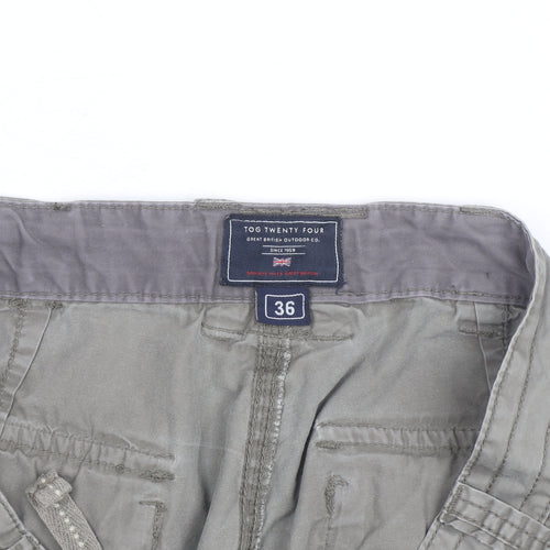 Tog Twenty Four Men's Beige Cargo Shorts Size 36 Regular Fit Outdoor