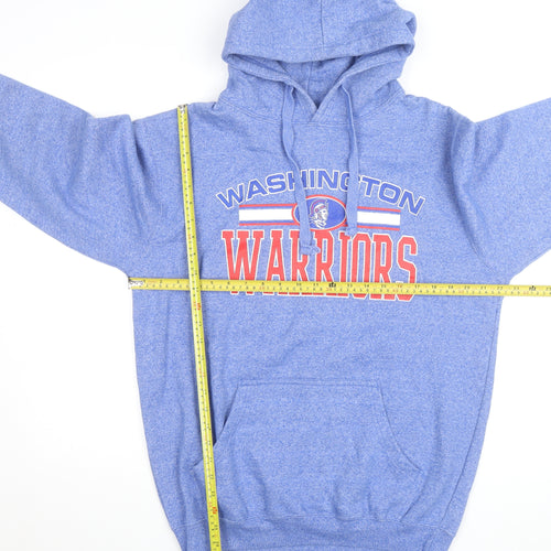 Miltex Men's Blue Hoodie Medium Pullover Washington Warriors Sports