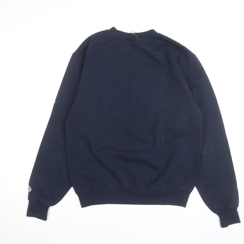Champion Men's Blue Carroll University Pullover Sweatshirt Size S