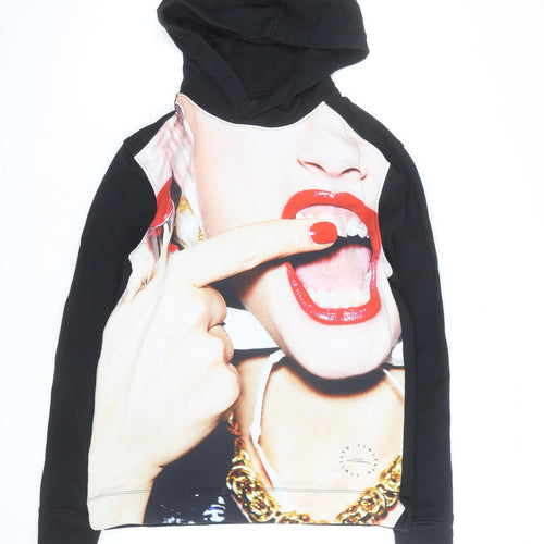 Limitato Ellen Von Unwerth Black Graphic Hoodie Women’s M Cotton