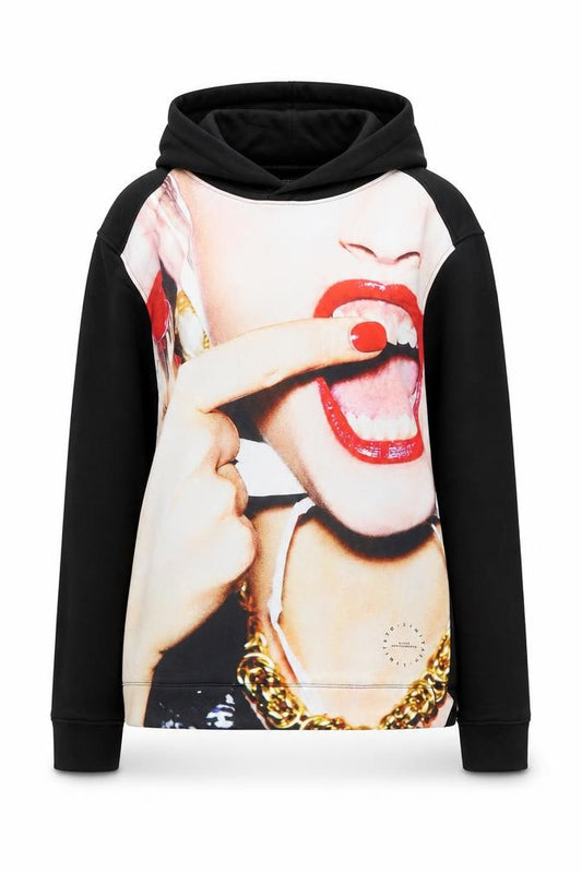 Limitato Ellen Von Unwerth Black Graphic Hoodie Women’s M Cotton