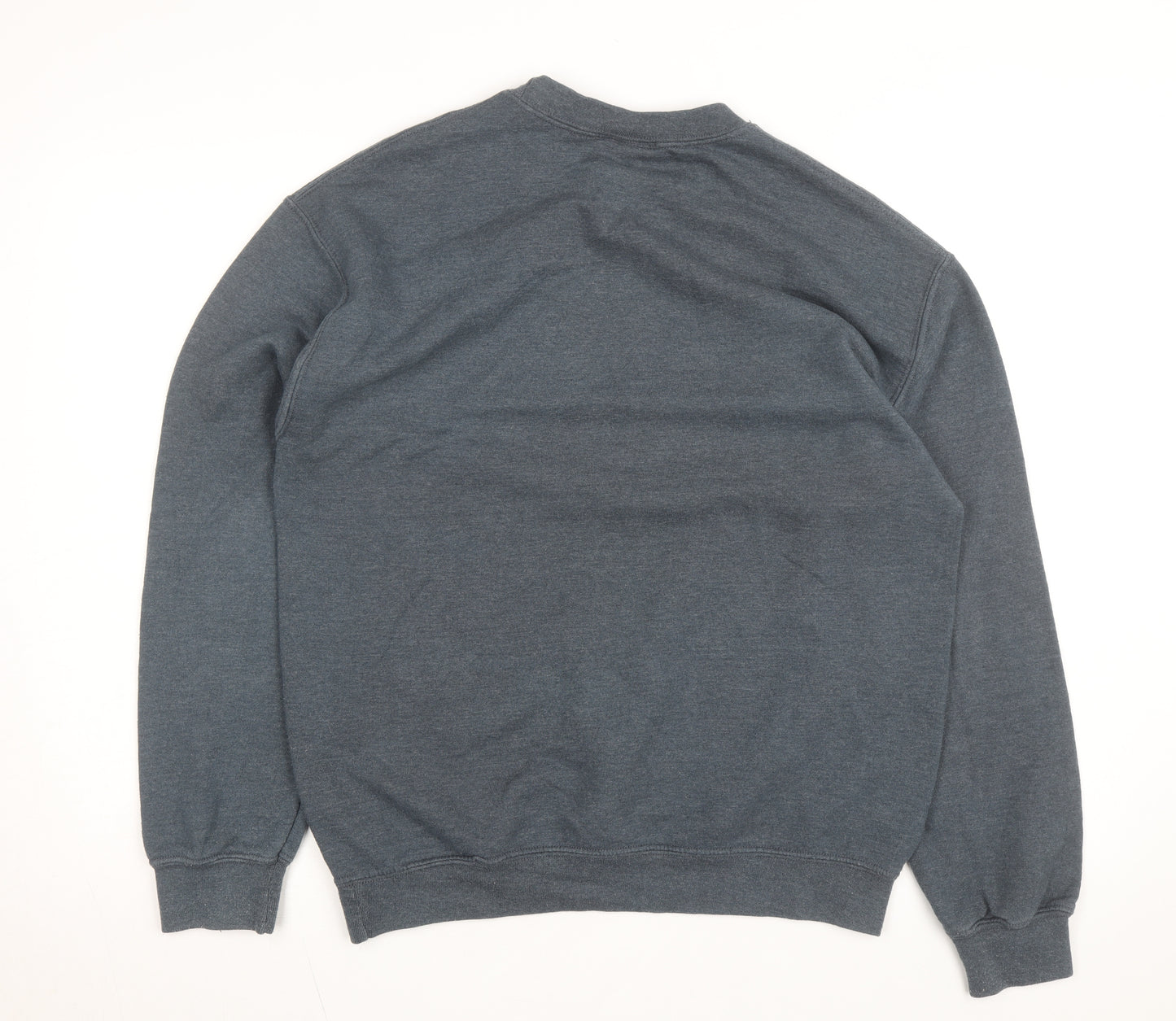 MV Sport Men Grey Villanova University Crew Neck Sweatshirt M