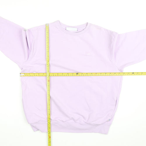 Fila Women’s Lilac Crew Neck Pullover Sweatshirt UK M