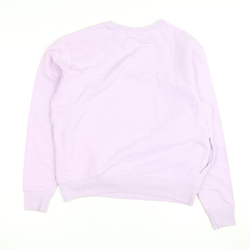 Fila Women’s Lilac Crew Neck Pullover Sweatshirt UK M
