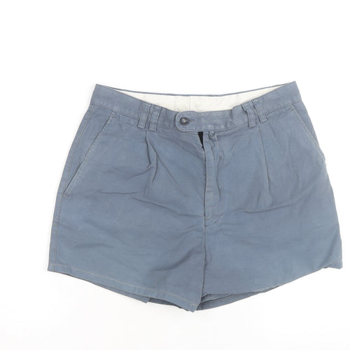 Guise Men's Blue Chino Shorts Size 32S Regular Fit Casual