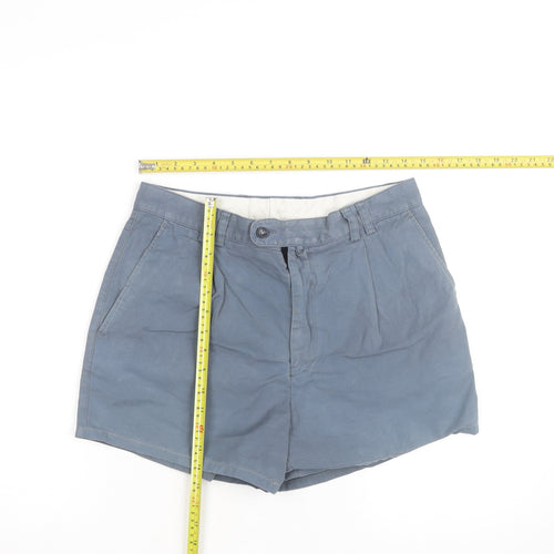 Guise Men's Blue Chino Shorts Size 32S Regular Fit Casual