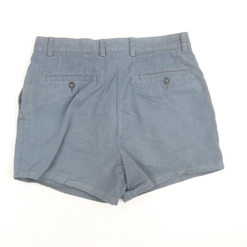 Guise Men's Blue Chino Shorts Size 32S Regular Fit Casual