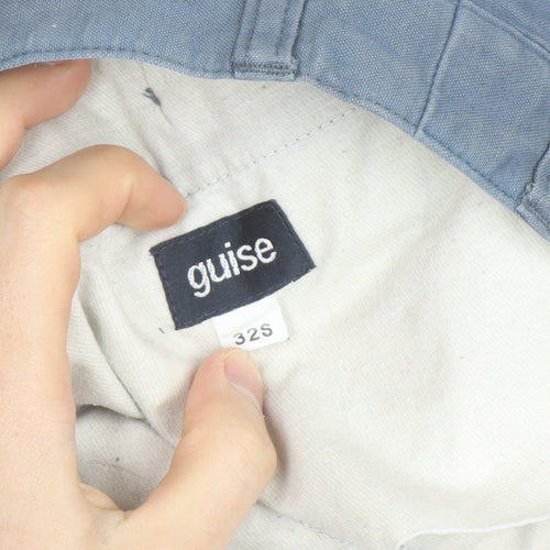 Guise Men's Blue Chino Shorts Size 32S Regular Fit Casual