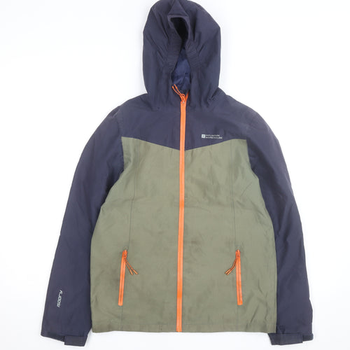 Mountain Warehouse Boys Multicoloured Waterproof Hooded Rain Coat 13 Years