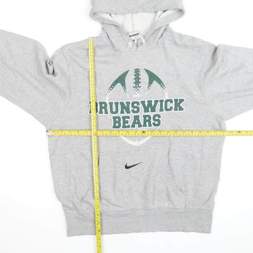Nike Men’s Grey Brunswick Bears Pullover Hoodie Size M Sportswear