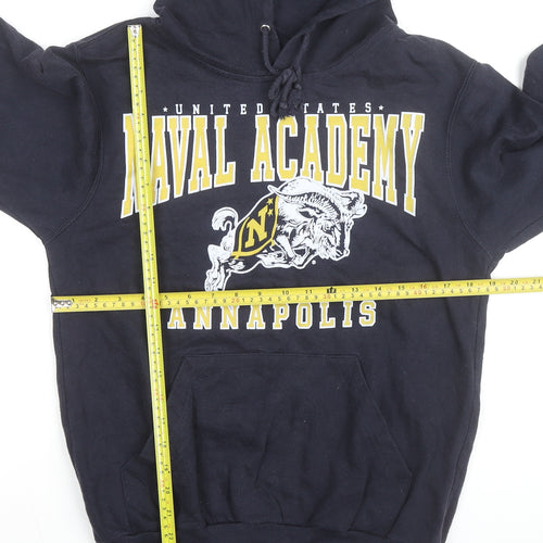 MV Sport Men's Navy Naval Academy Pullover Hoodie Size S