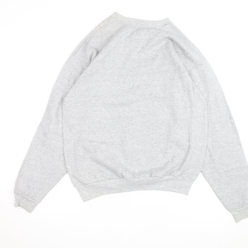 Disney Animal Kingdom Hanes Men Grey Pullover Sweatshirt M