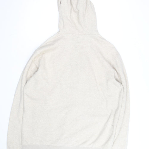adidas Men’s Beige Full Zip Hoodie XL Vintage Style