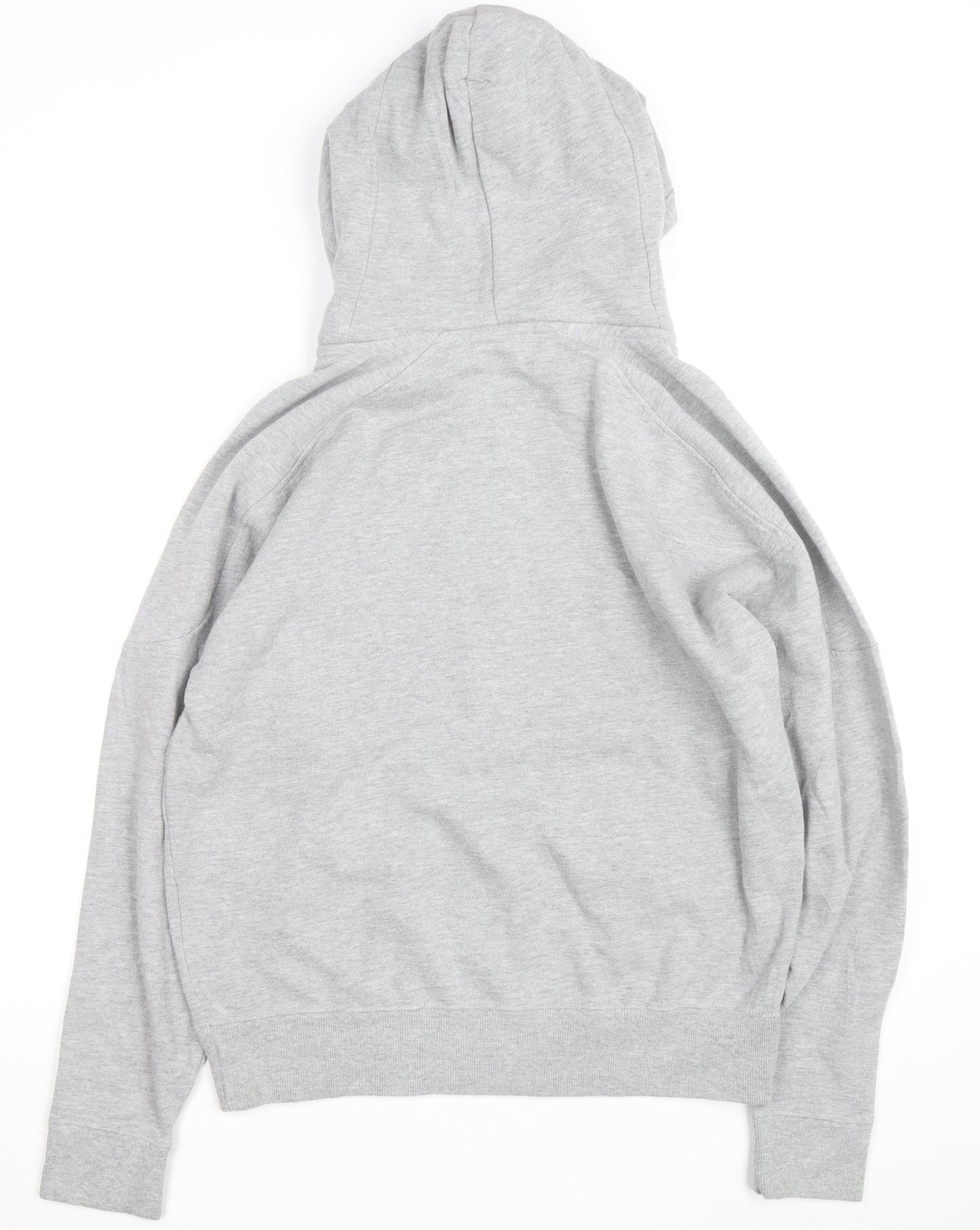 J America Men's Grey Michigan State Full Zip Hoodie Size M