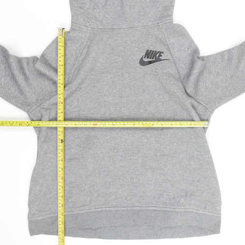 Nike Men's Grey Hoodie M Pullover Athletic Fleece Sweatshirt